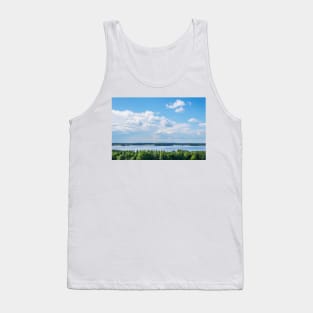 Lake on a Sunny Summer Day Tank Top